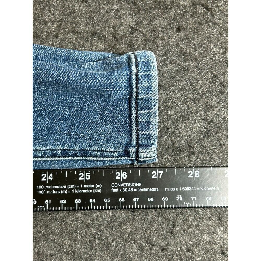 We The Free Women's Skinny Jeans Size 24 Distressed Zipper Pockets Stretch Denim - Picture 8 of 10